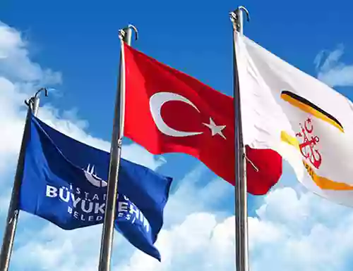 Logolu Firma Bayrağı Örnekleri