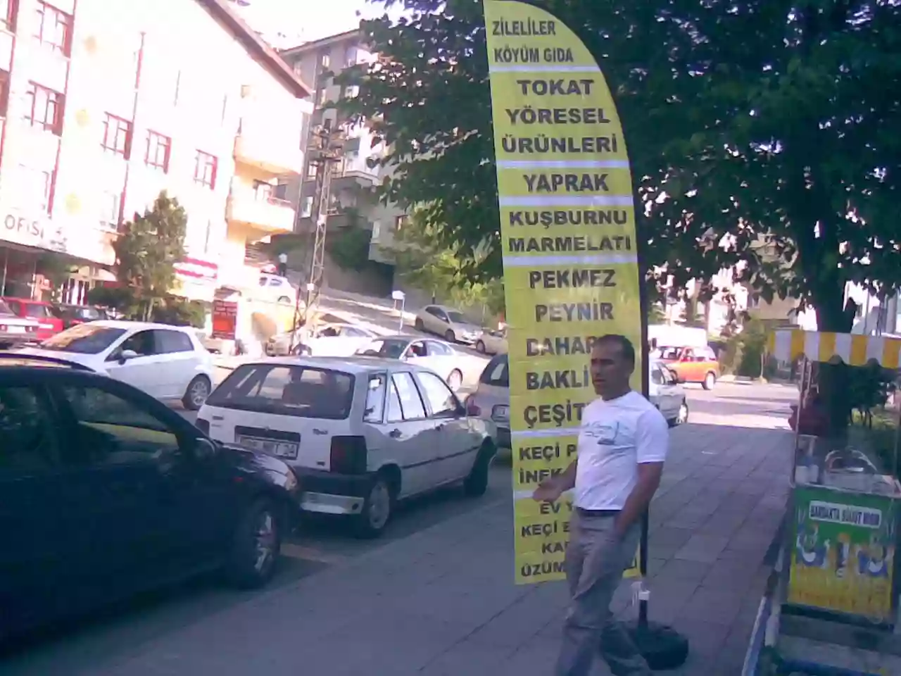 Doğal Ürünler Yelken Bayrak  Örnekleri